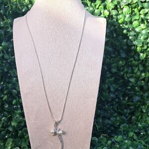 Elegant 925 Silver Pearl Necklace